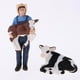 thumbnail image 5 of Realistas Animales Felices Vacas Cerdos con Granjeros Accesorios de fotografía para de Simulación, 5 of 9