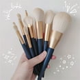 thumbnail image 2 of 12 Piece Makeup Brush Set for Face Powder Eyeshadow Highlighter - Suitable for All Skin Types for Makeup Enthusiasts and, 2 of 5