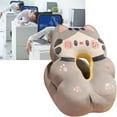 thumbnail image 3 of Ice Silk V Shaped Nap Pillow Napping Artifact Cute Animal Sleeping Pillow Cushion for Office, 3 of 6