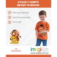thumbnail image 2 of Disney Lion King Toddler Boys' 4-Pack Short Sleeve T-Shirts Simba Pumbaa Multi, 2 of 6
