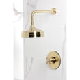 thumbnail image 2 of Kingston Brass KB6337BXSO Metropolitan Single-Handle Pressure Balanced Shower Faucet, Brushed Brass, 2 of 7