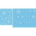 thumbnail image 1 of Pegatina de ventana de Navidad, decoraciones navideñas, calcomanía de copo de nieve de Papá Noel, pegatina de pared combinada, suministros de decoración de año nuevo para el hogar, 1 of 4