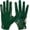 Solid Green, variant on Football Gloves Solid Stealth 6.0 Boost Plus Sticky Receiver Gloves - Men's and Youth Sizes