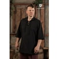 thumbnail image 2 of Burgschneider - Summer Lace-Up Shirt Aton Black (size: M ), 2 of 4