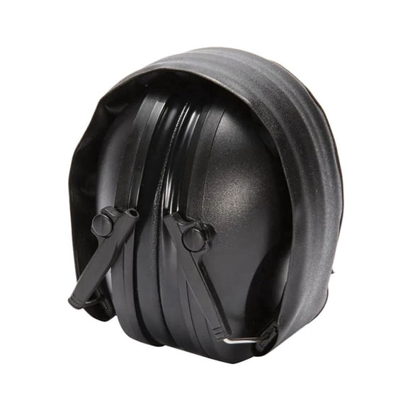 Headset Labor Protection Industrial Sleep Sound Insulation Earmuffs Anti-Noise Earmuffs, Black