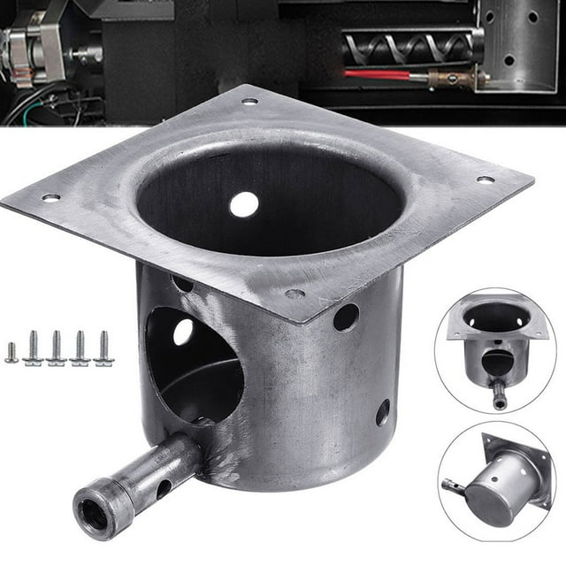 VONKY Stainless Steel Fire Burn Pot Replacement Parts For PitBoss Pellet Grill Burner Replacing Components Will Grill 1Set