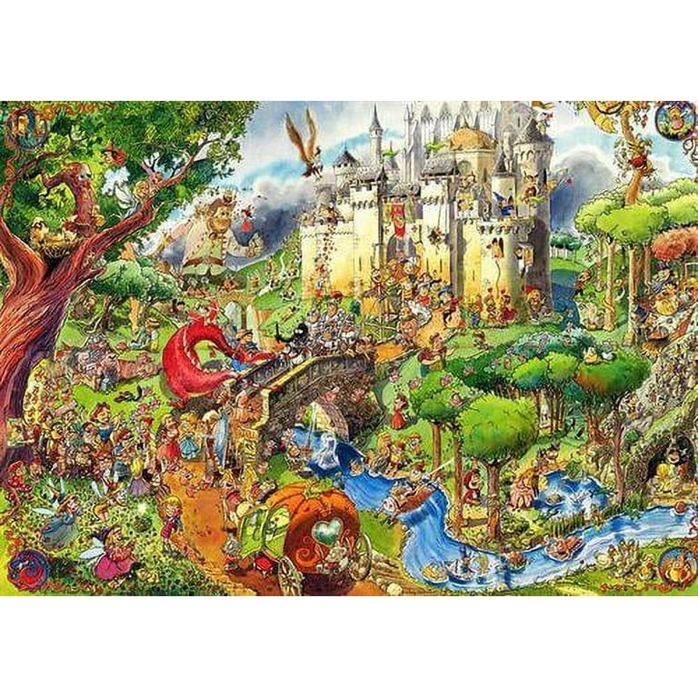 fairy tale  Fairy Tales 1500-Piece Puzzle - Walmart.com