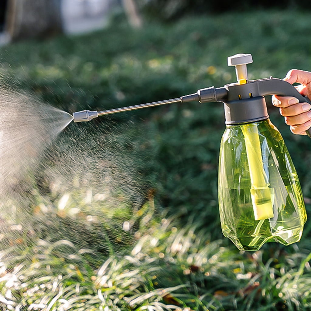 WINDLAND Garden Watering Can Container 1.5L Pressure Sprayed Bottle For Hanging Baskets