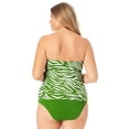 thumbnail image 3 of Anne Cole Plus - Twist Front Bandeaukini Swim Top, 3 of 4