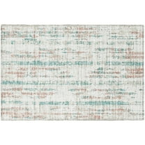 Addison Rugs Indoor/Outdoor Rylee Modern Stripes Washable Rug 1'8" x 2'6" - Ivory