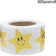 thumbnail image 3 of 500pcs/roll Star Face Stickers, Gold Happy Face Star Shape Stickers, Foil Star Shape Sticker Labels With Happy Smile Scrapbooking 1.5 Inch, 3 of 5
