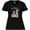 AB-Black, variant on Is It Friday Yet with Frazzled Woman at Desk Women's Plus Size T-Shirt