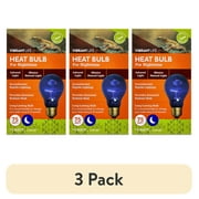 (3 pack) Vibrant Life Nighttime Heat Bulb for Reptiles, 75 Watts