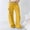 Yellow, variant on Outfmvch Linen Pants Women Womens Work Pants Sweat Pants for Womens Wide Leg Pants for Women Sweat Pants Cargo Pants Women Capri Pants for Women Beige L