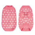 thumbnail image 2 of Suéter para perros Dxhycc con forma de corazón para perros medianos (rosa, M), 2 of 6