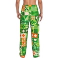 thumbnail image 3 of Daiia St Patrick's Day6 Men's Sleep Pant with Pockets and Drawstring,Pajama Pants-Medium, 3 of 9