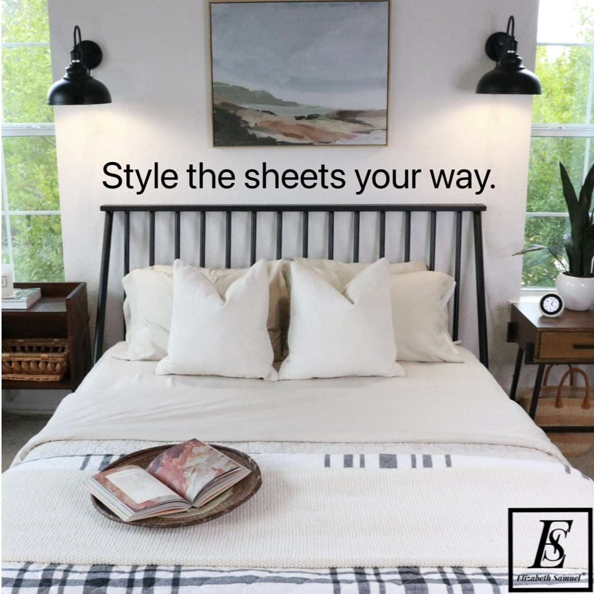 Ivory King Size Bed Sheet Set 100 