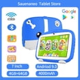 thumbnail image 2 of Tableta para niños nueva edición original 2024 4 GB RAM 64 GB ROM Mini tableta para niños barata y hermosa 4000 mAh, 2 of 5