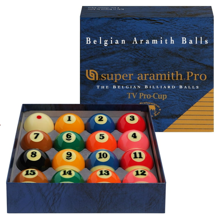 Super Aramith Pro-Cup TV Billiard Pool Ball set 2 1/4