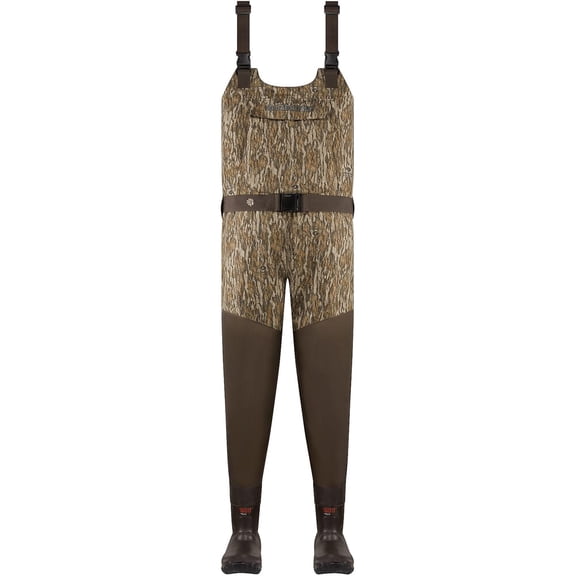 Lacrosse Wetlands Insulated Wader, Mossy Oak Bottomland, 1600g, Size 13M, Waterproof Hunting Waders (736122-13-M)