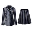 thumbnail image 4 of Conjunto de disfraces Addams Nevermore Academy uniforme escolar disfraz de fiesta de Carnaval de Halloween para adultos niños_h, 4 of 4