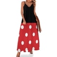 thumbnail image 1 of Vestido con tres círculos - Falda sin mangas Vestidos africanos para mujer Vestidos de fiesta para mujer, 1 of 7