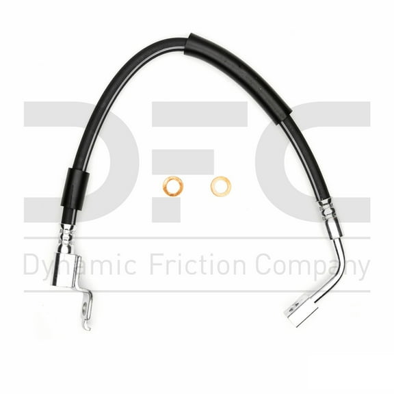 Front Right Dynamic Friction Company Brake Line Hose 350-42082 For 1984-1985 Jeep Cherokee