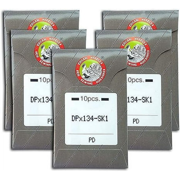 Teamwork 50 Organ Titanium Longarm Quilting Needles 134MR Same as 135X5SK1 / DPX134-SK1 / 135X5MR ~ Multiple Sizes! (MR 4.5 (120/19)