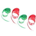 thumbnail image 4 of Red Ribbon, Eye Catching Gift Ribbon 5 Yards Per Roll Exquisite Pattern  For Bow For DIY For Wreath, 4 of 8