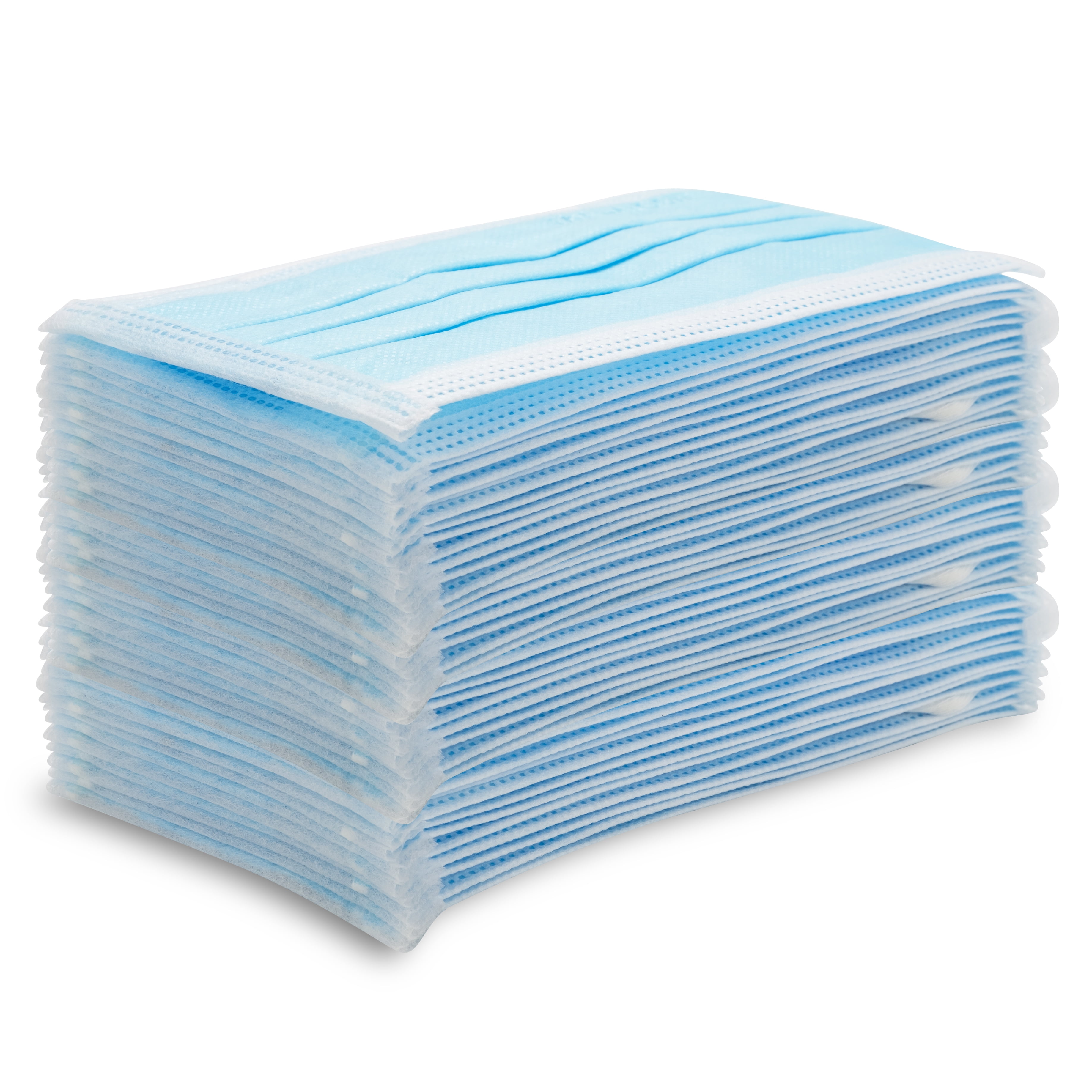 3 Ply Ear Loop Disposable Face Masks, 50-Count