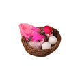 thumbnail image 4 of Nido de pájaro y huevos Nido De Pájaro Artificial Con Adorno De Huevos Artes Del Césped Para La Decoración De Primavera Rosa, 4 of 8