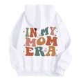 thumbnail image 4 of TINZ Sweat à Capuche Imprimé Arc-en-Ciel pour Femmes, Manches Longues avec Poches, Sweat à Capuche Simple pour Femmes, Sweat à Capuche Long pour Femmes, 4 of 6