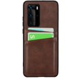 thumbnail image 4 of Compatible with Huawei P40 Pro Case,XYCCA Slim PU Leather Back Case Cover with Credit Card Holder Durable Protective Cover Case for Huawei P40 Pro,6.58 Inch (Brown), 4 of 7
