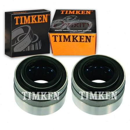 2 pc Timken Rear Wheel Bearing and Seal Kits compatible with GMC Sierra 1500 1999-2018
