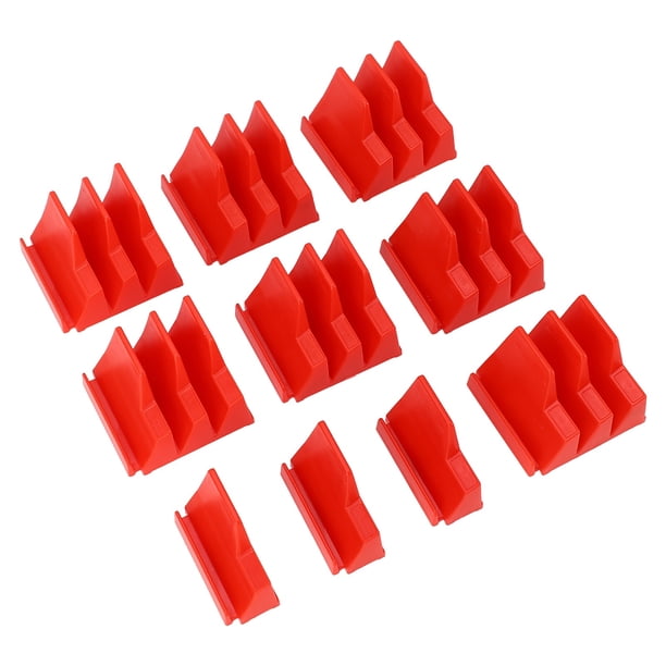 Topincn 10pcs Organizador de Llaves Modulares Soporte para Llaves, Organizadores de Herramientas para Almacenamiento de Cajones de Herramientas, Juego de Almacenamiento de Llaves
