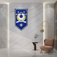 thumbnail image 3 of Ultramarine Legion Flag Banner Home Yard Garden Decor 30x50in, 3 of 5