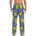 thumbnail image 2 of Floral Flamingo Pajama Pants Mens Lounge Pants Casual Men Pajama Bottoms with Pockets Drawstring, 2 of 7