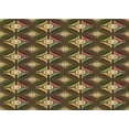 thumbnail image 1 of Ahgly Company Indoor Rectangle Patterned Cinnamon Brown Area Rugs, 5' x 8', 1 of 6