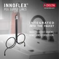 thumbnail image 4 of Delta Robinet Saylor Chrome Robinet de Salle de Bain à Large Diffusion 3 Trous, Robinet de Salle de Bain Chromé pour Évier de Salle de Bain, Robinet de Salle de Bain, 4 of 5