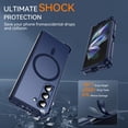 thumbnail image 4 of Funda magnética Hensinple para Samsung Galaxy Z Fold 5, 4 of 9