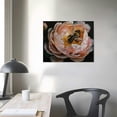 thumbnail image 4 of Nawypu  Bee Rose Realistic 15 Canvas Art - Home Decor Wall Art Print Poster Painting Large, 4 of 6