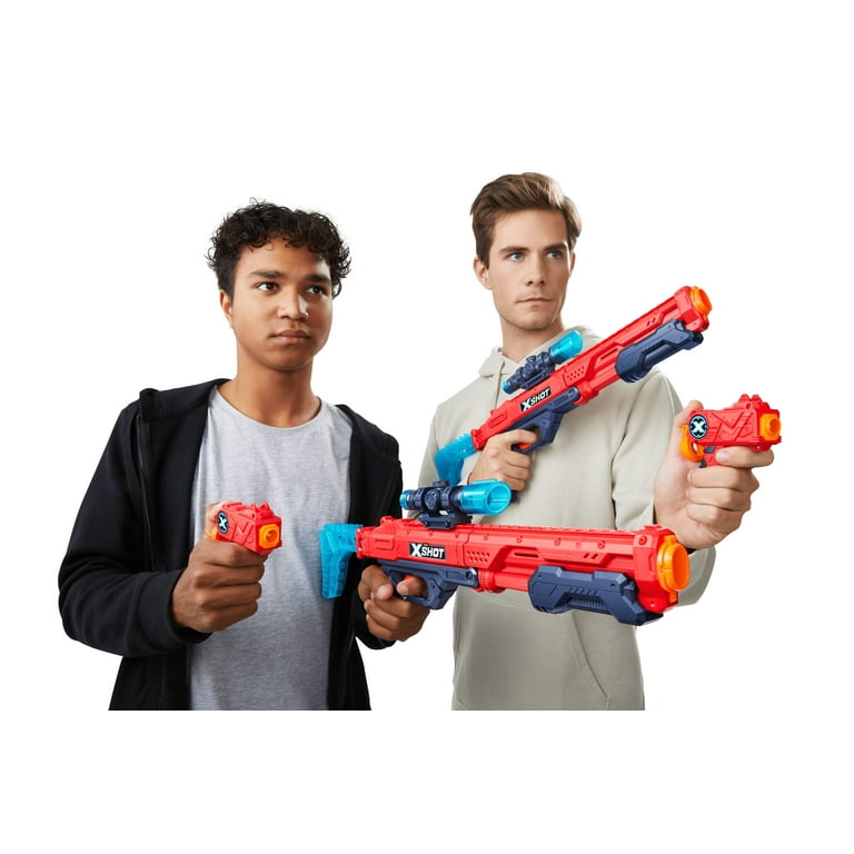 X-Shot Excel Double Hawk Eye Blaster Double Micro Blaster Combo