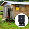 thumbnail image 4 of GROWTH TANK Indoor Solar Panel Fan Kit , Panel Module Quiet Mounted Pet Four Exhaust Fan for, 4 of 8