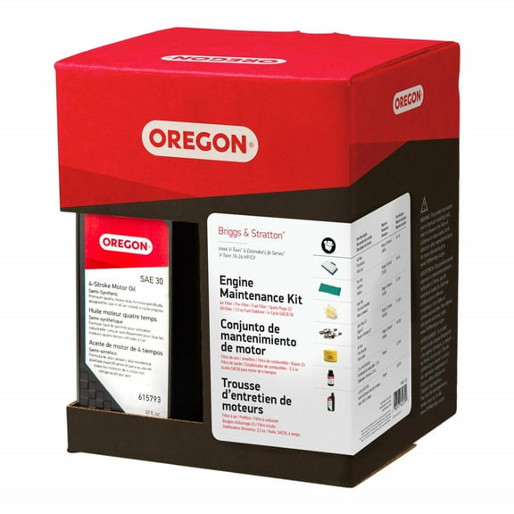 Oregon 01-101 Lawn Mower Engine Maintenance Kit for Intek V-Twin & Extended Life Series Engines