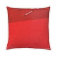 thumbnail image 2 of Ahgly Company Color Focus Red Indoor Throw Pillow, 18 inch by 18 inch, 2 of 6