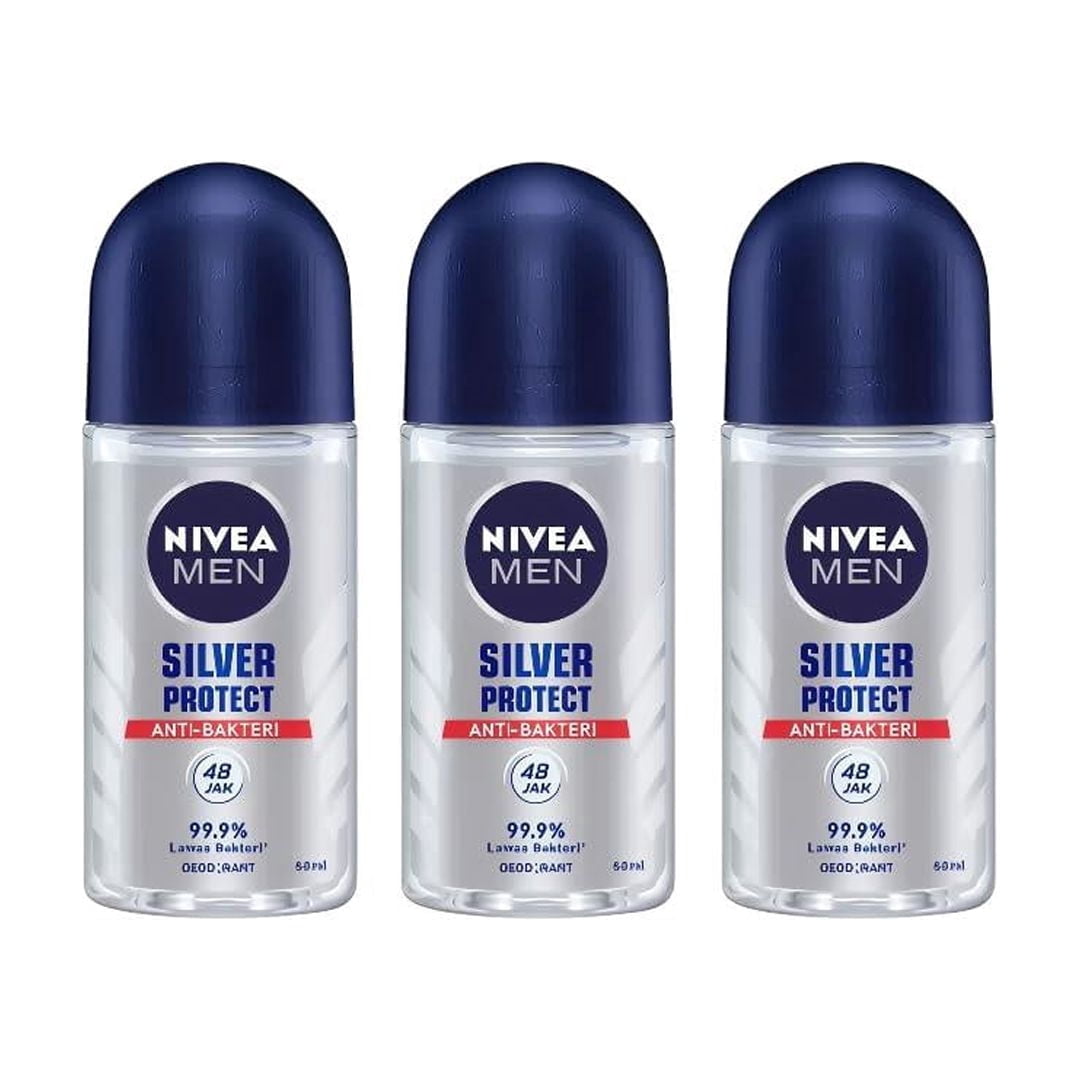 Nivea Men Fresh Active Antiperspirant Deodorant Gel, 1.7 oz, 3pk