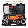 thumbnail image 3 of Electric Pipe Threader Hand-Held Galvanized Iron Sleeve Machine 2000W/2300W Industrial Hinge Wrench Threading Machine Tools, 3 of 7