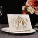 thumbnail image 3 of Tarjeta de Invitación perfecl Flor de Encaje Cinta para Casamiento Blanco, 3 of 8