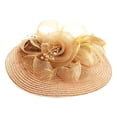thumbnail image 4 of SRZYMJ Floral Wedding Hat for Womens Tea Party Fascinators Kentucky Derby Hats, 4 of 4