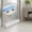 White, variant on Door Draft Stopper Under Door Seal for Exterior Interior Doors PVC Weather Stripping for Dustproof and Noise Blocker Blavk 39.37x1.96in